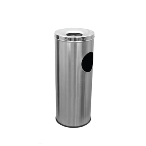 Ash Can Bin & Ash Tray S.S.